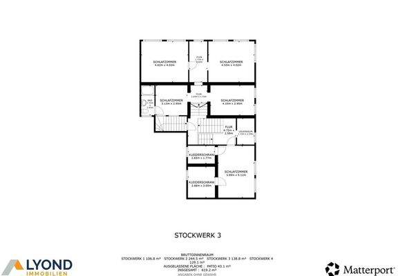 Grundriss OG Wohnbereich