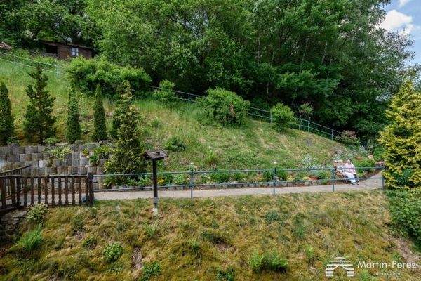 Blick in den Gemeinschaftsgarten