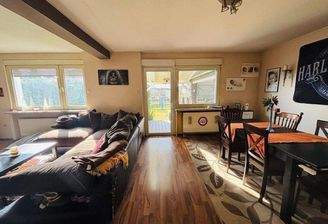 Blick in den Wohnbereich 