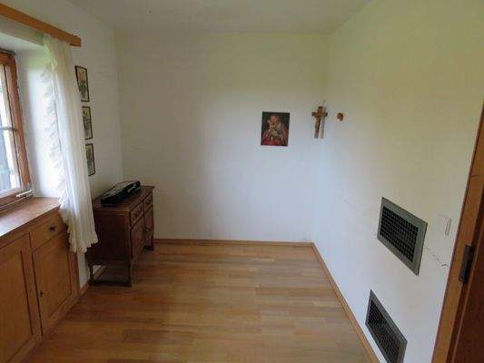 Kinderzimmer mit Warmluftschächten