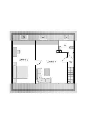 Dachgeschoss, aktuell