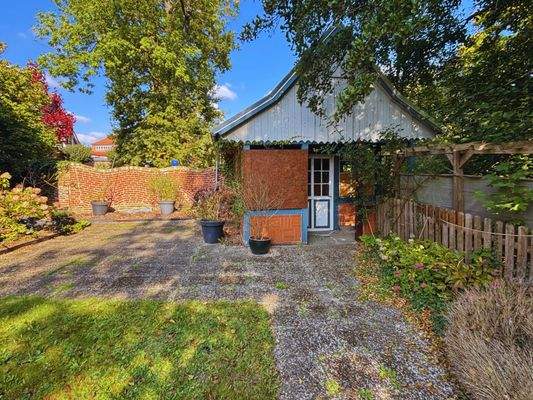 Das historisches Gartenhaus