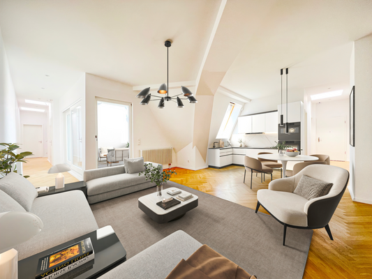 Wohnzimmer &amp; Küche Möglichkeiten