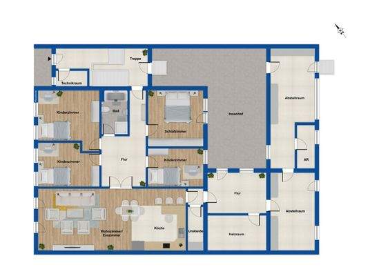 Grundriss Erdgeschoss