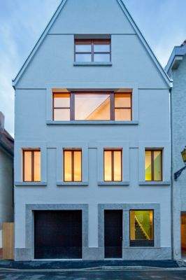 Außenansicht in Abendstimmung