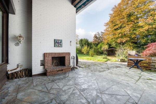 Terrasse mit herrlichem Blick