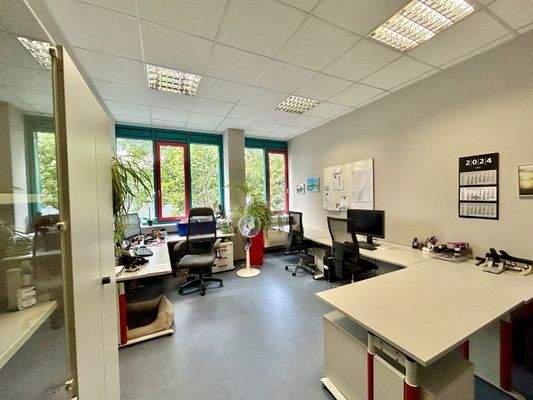 Blick in ein Büro