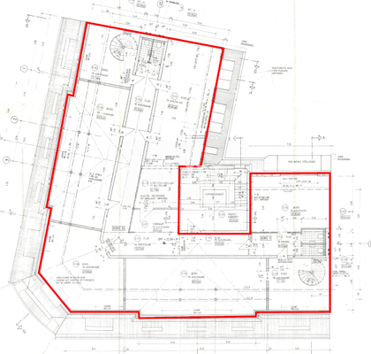 historischer Grundriss - 5.OG 
