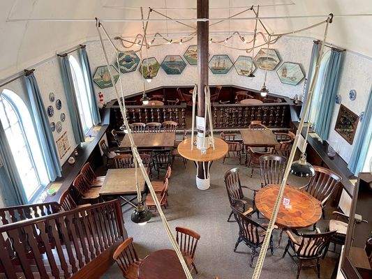 Anblick von der Galerie