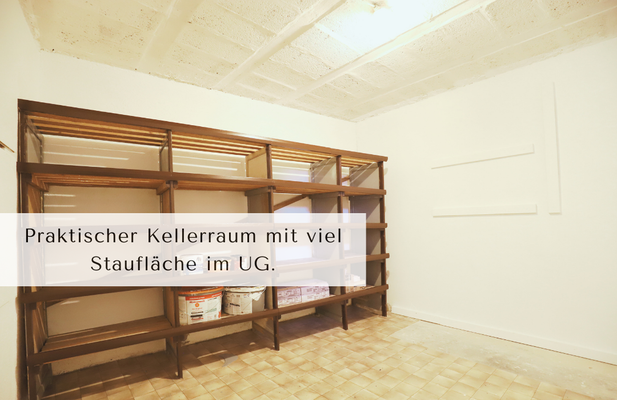 Kellerraum UG Einfamilienhaus Badenweiler
