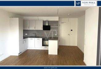 Neubau / Erstbezug: 2 - Zimmer Wohnung mit großem Balkon und TG-Platz