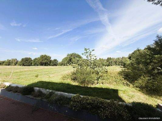 Blick aus dem Fenster