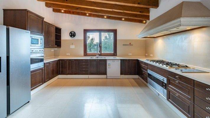 Villa mit Panoramablick zur Mieten in Ses Rotgetes, Esporlas. Mallorca