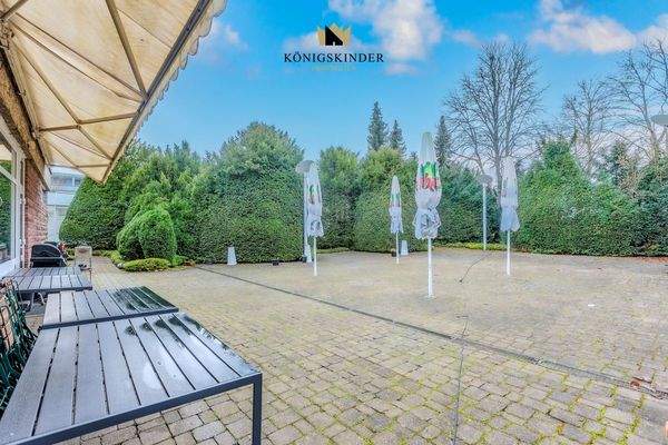 Außenbereich Bewirtung