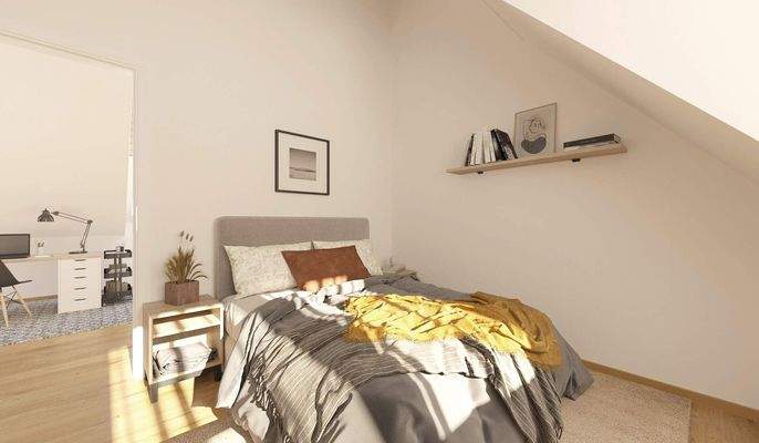 Ein komfortables Schlafzimmer für optimale Erholun