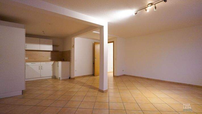 Wohnbereich mit offener Küche