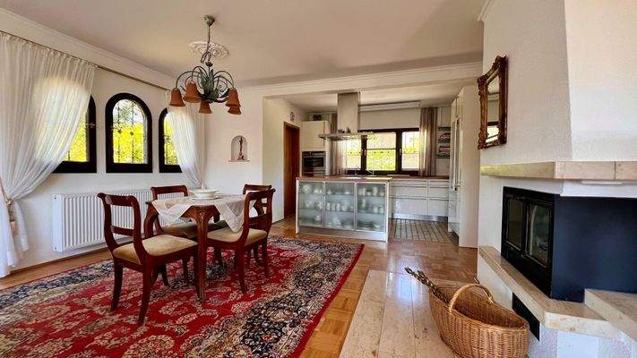 Essbereich und Küchenbereich