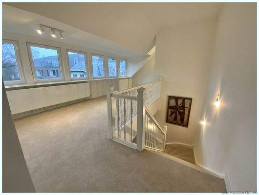 Galerie mit großer Gaube