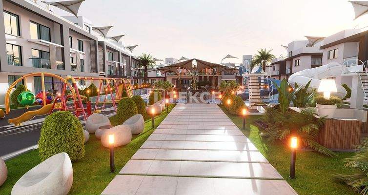 Apartments for Sale in a Fully Equipped Complex in Iskele Salamis