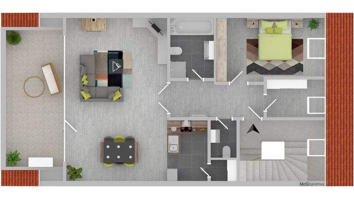 Grundriss 1. Obergeschoss