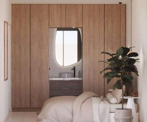 Kreta, Kalyves: 150 Meter zum Meer - Luxusvilla mit Meerblick und privatem Pool in kleinem Komplex zu verkaufen