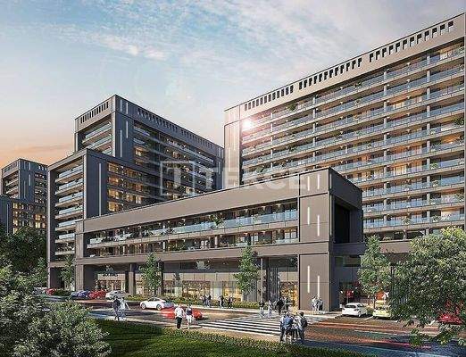 Elegant Apartments with Sea View in İstanbul Maltepe