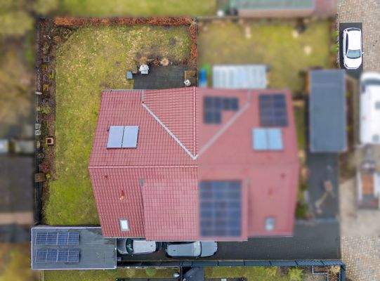 Die Immobilie von oben