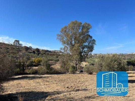 Kreta, Pitsidia: Grundstück mit Baugenehmigung für drei Luxusvillen zu verkaufen