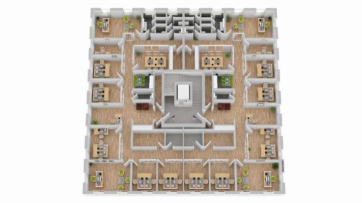 Mustergrundriss Beispiel 2