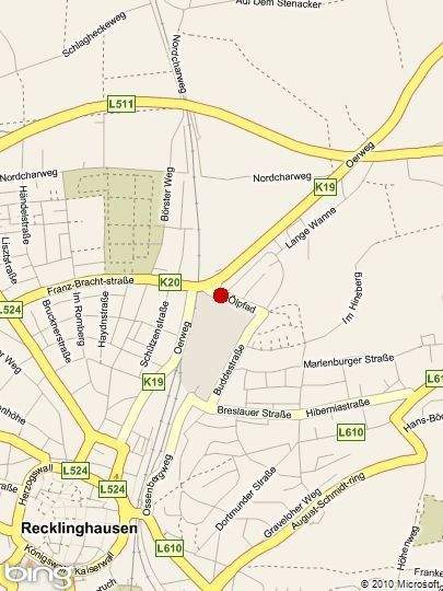 Recklinghausen Garage, Recklinghausen Stellplatz