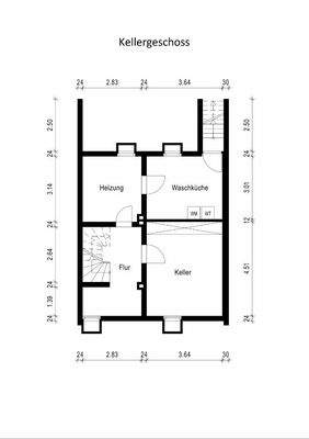 Grundriss Keller