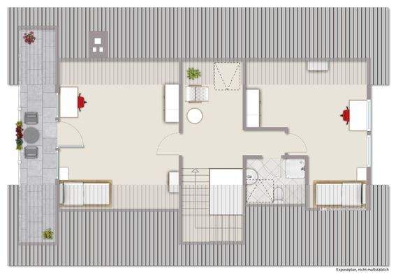 Grundriss Obergeschoss