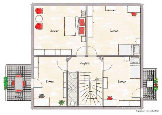 Mehrgenerationenhaus - Dachgeschoss