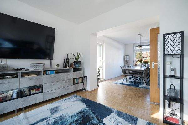 Blick in das Esszimmer