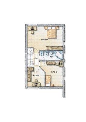 Grundriss Dachgeschoss