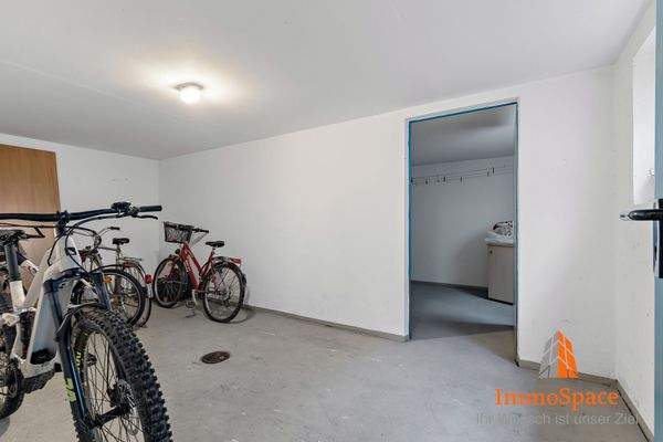 Abstellraum für Fahrräder