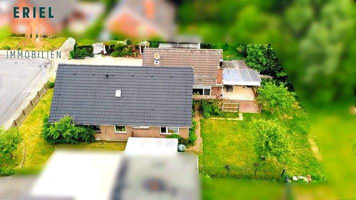 Drohne Seitenansicht