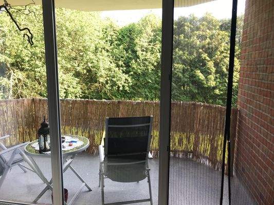 toller Ausblick vom Balkon