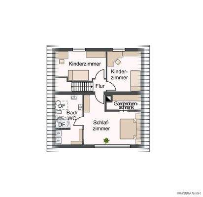 Grundriss Dachgeschoss