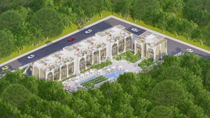 Stylish Apartments in a Lush Complex in North Cyprus Girne