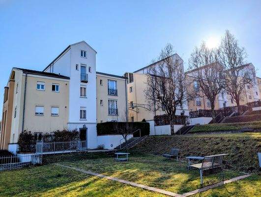 Haus Ansicht beim Eingang