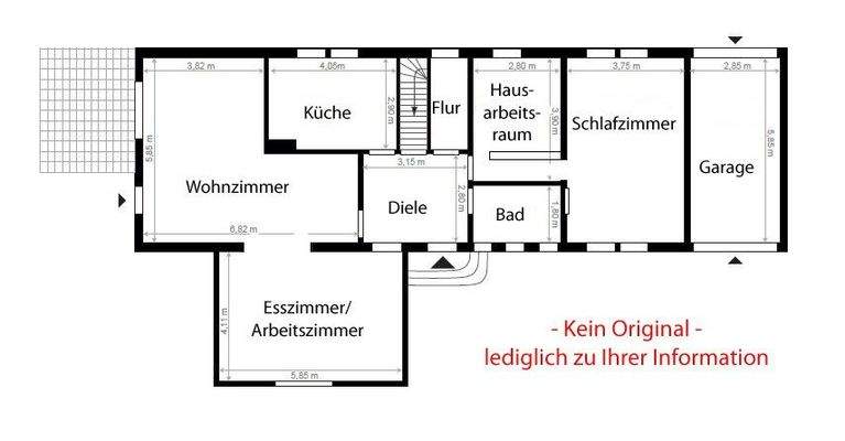 Grundriss Erdgeschoss