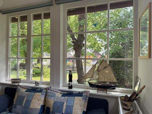 Blick aus der Veranda