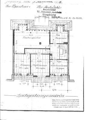 Grundriss Dachgeschoss