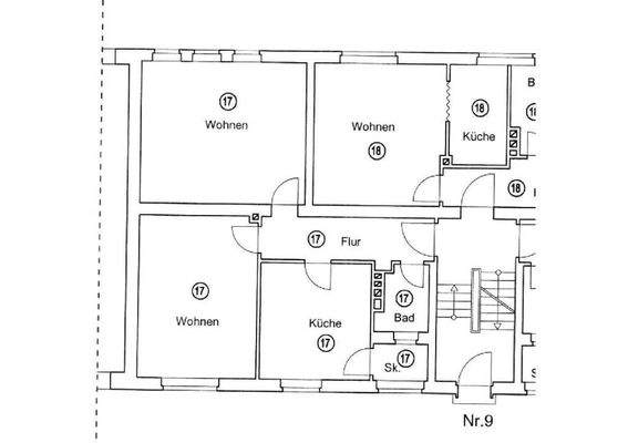 Grundriss WE 17