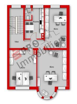 Grundriss Obergeschoss 