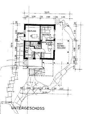 Grundriss UG-Einlieger