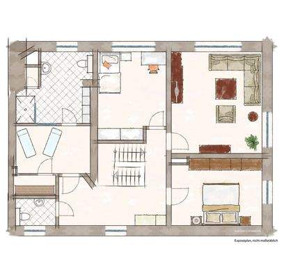 Haus 2 - Grundriss OG