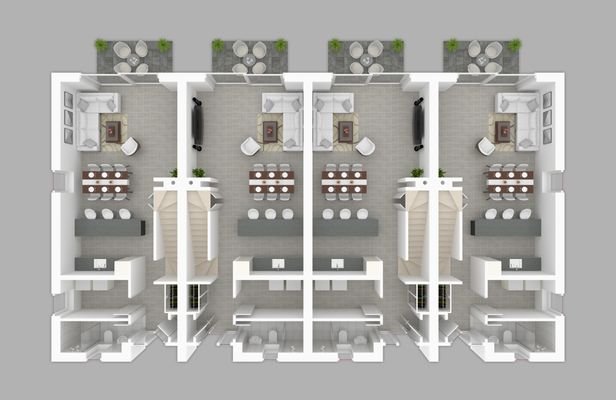 3D Grundriss EG