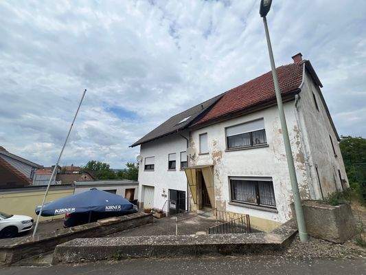 Vorderansicht Häuser